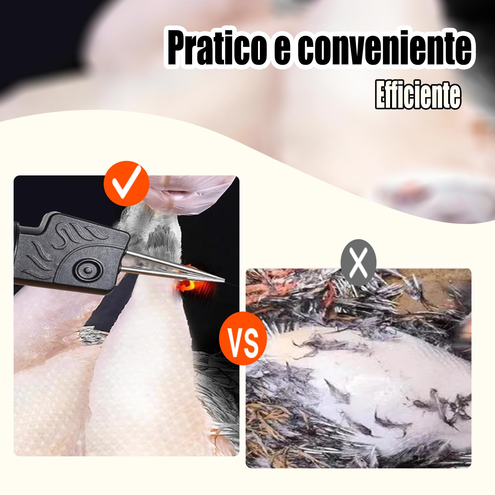 Spiumatrice Per Polli, Spennatrice Elettrica Per Pollo, Spennapolli Elettrico Portatile, Spennapolli Elettrica Per Polli, Per Pollo,Cono Acciaio Inossidabile