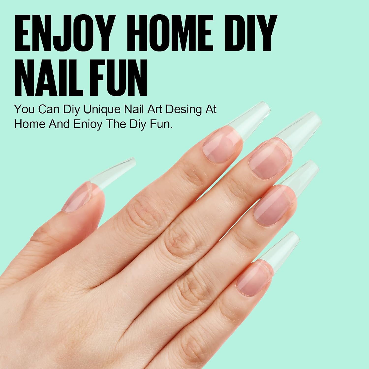 TOMICCA 15ML 4-in-1 Nail Glue Gel for Press on Nails