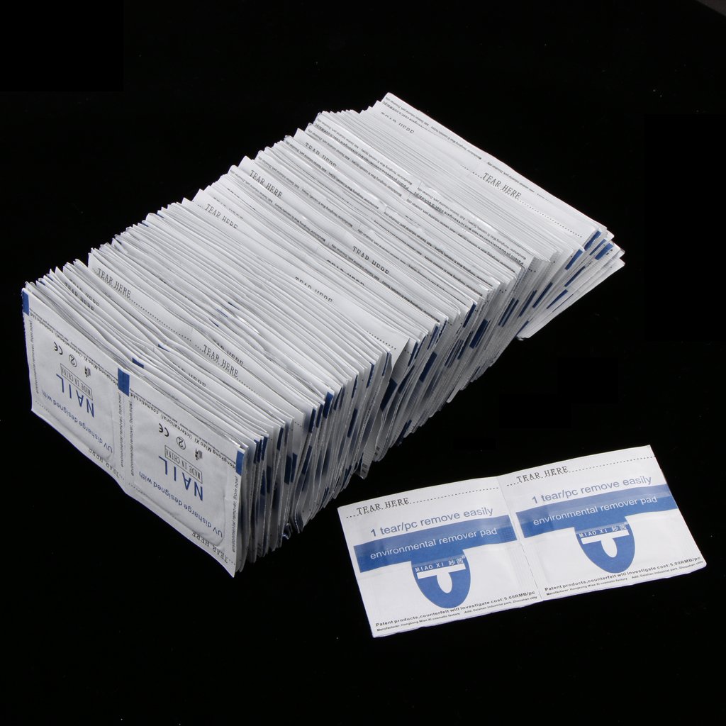 200Pcs Nail Polish Remover Soak Off Gel Foils/Nail Polish Remover Cleaner Wipes/Manicure Cleaner-picture-52