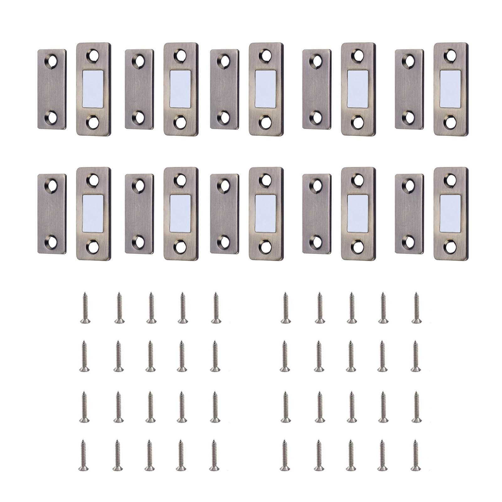 Rustproof Cabinet Door Catches with Strong Adhesive Drawer Magnets Home Furniture Hardware Cupboard Door Close