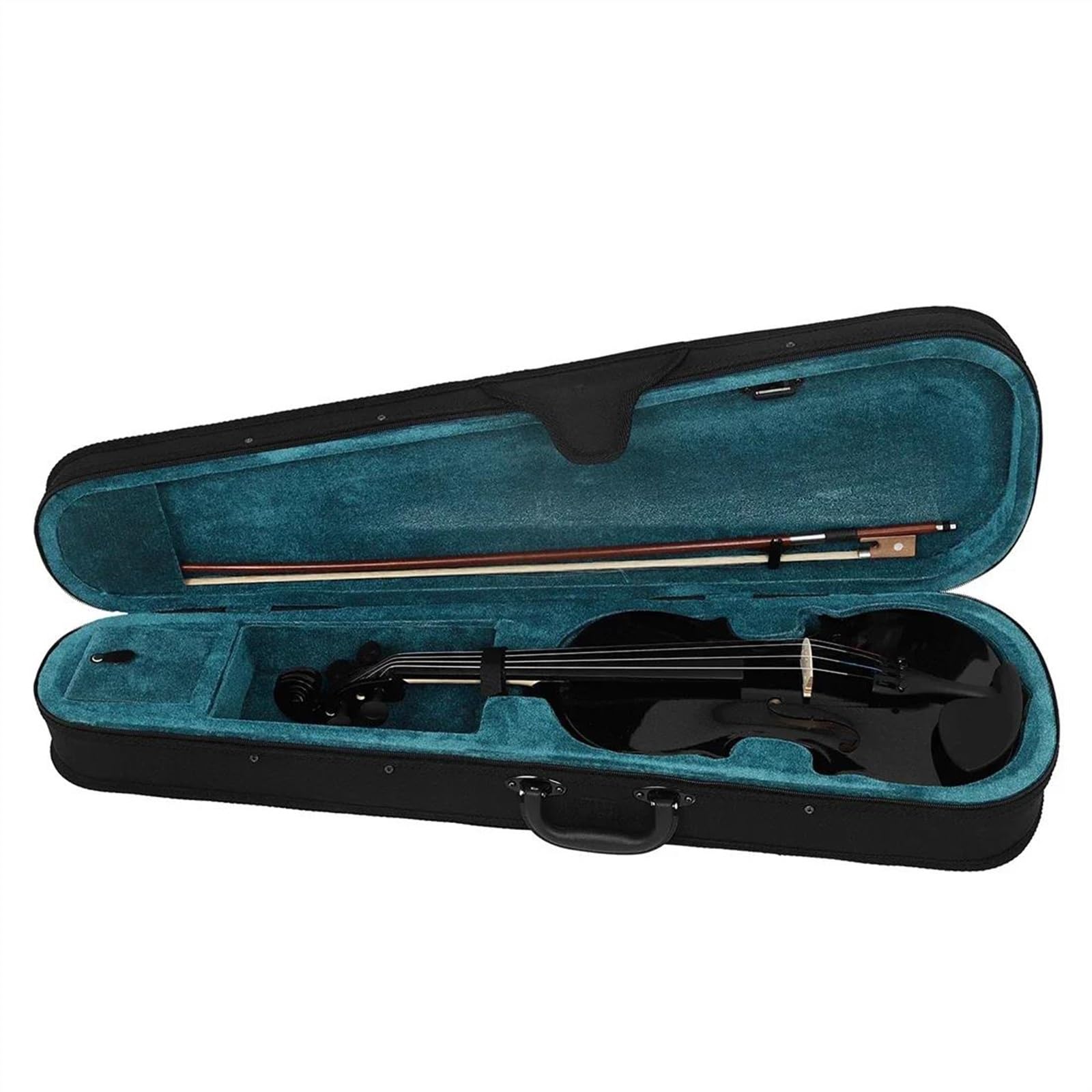 Violine Violine Schwarz Massivholz Violinenset