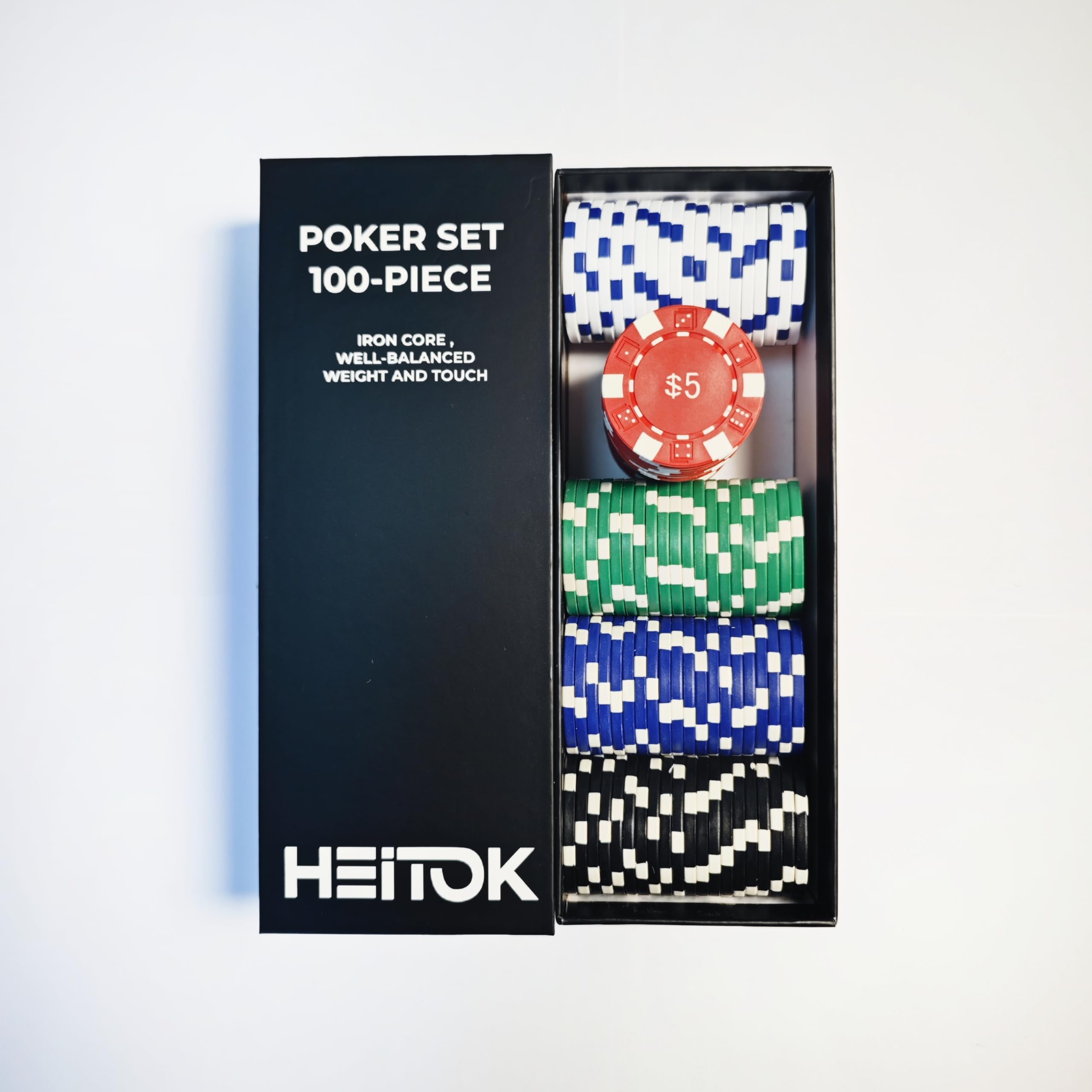 31 カジノチップ 100枚 100$ ポーカーチップ  H26年 Amazon | HEITOK ポーカーチップ ポーカーセット 100枚 数字入り 11.5g