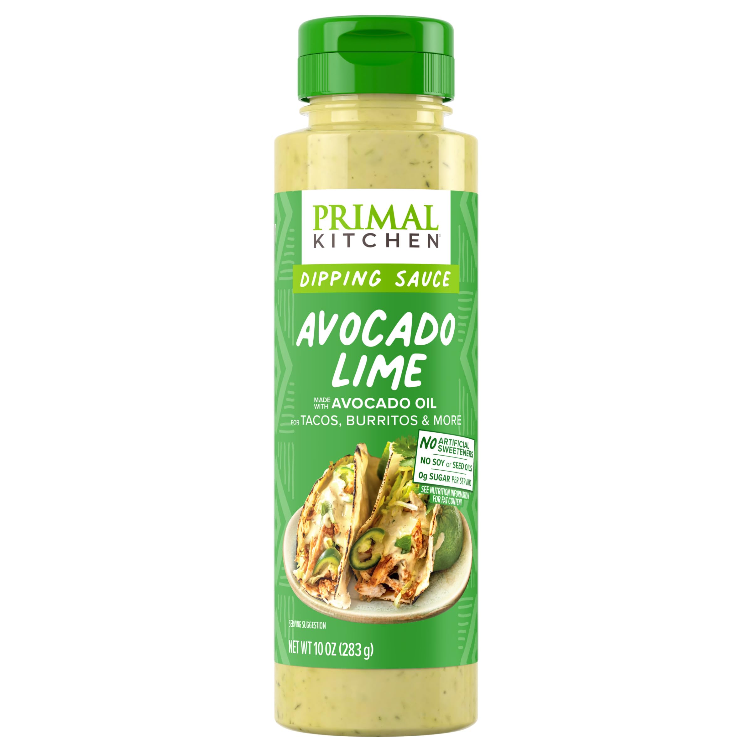 Primal Kitchen Sauce Dip Avocado Lime, 10 oz