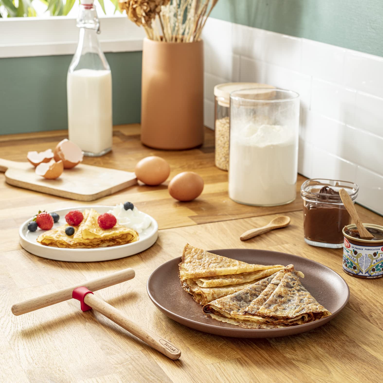 INGENIO WOOD PANCAKE DISTRIBUTOR 17CM | Herramientas y Gadgets de
