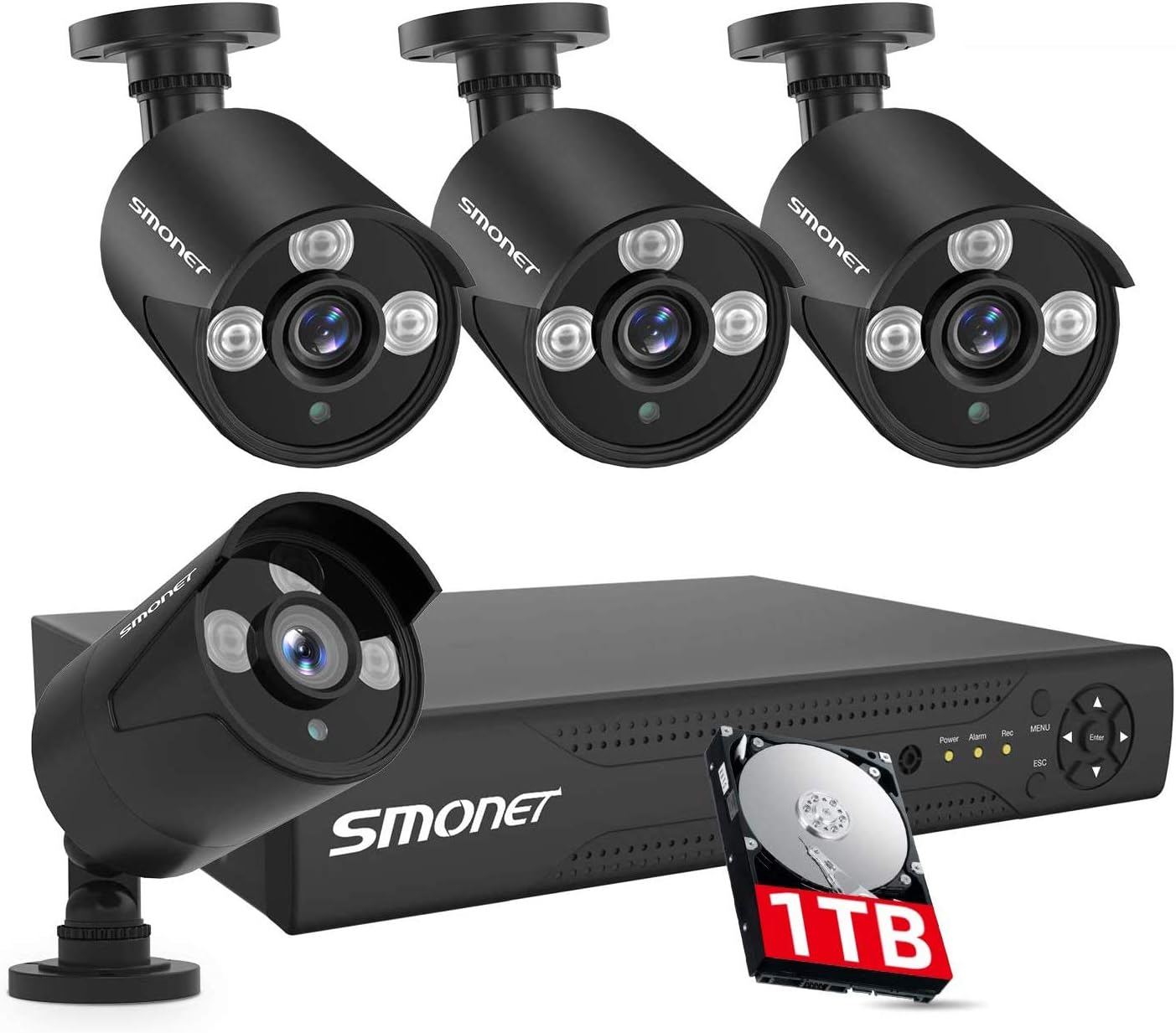 【8CH Expandable】 Security Camera Systems,8CH 5MP