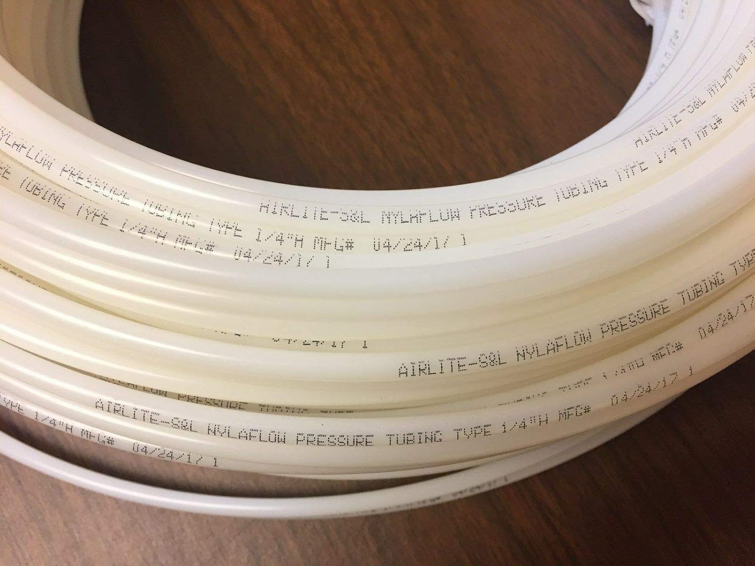 25' Nylon Nylaflow Tubing Tube 1/4 Type H High Pressure Pneumatic Compressed