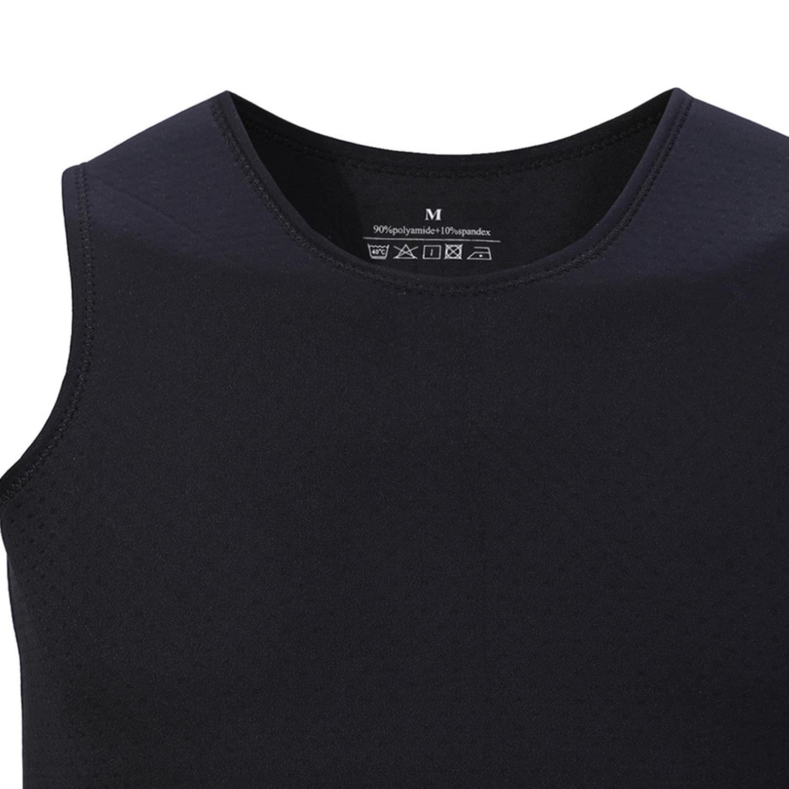 Sensorische Weste Kinder, Sensorisch Kompression Weste, Sensory Compression Vest, Tiefdruckkomfort gegen Autismus, Hyperaktivität Therapieweste Gewichtsjacke für Jugendliche, schwarz M
