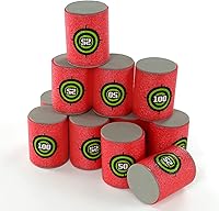 Vista 1 de TORMEN Latas de espuma suave Target Target Soft Bullet Targets Dart Foam Toy Gun Shoot Kid Toy Game Gift
