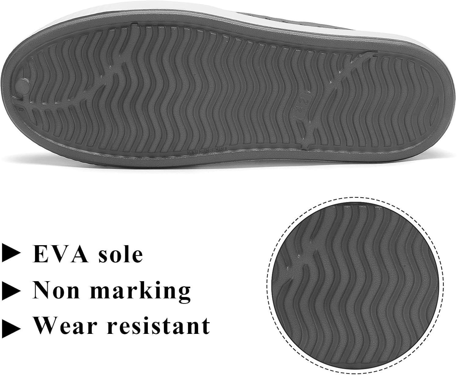 SAGUARO Mens Garden Shoes for Women Breathable Slip-On Gardening Clogs Quick Dry Non-Slip Water Shoe Outdoor Beach Sandals Aero XVII - Image 6