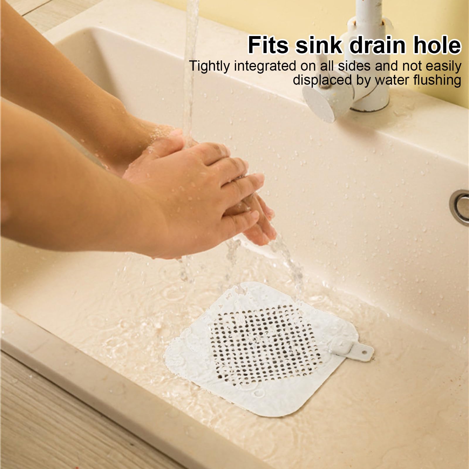 Confezione da 2 coperture in silicone per scarico a pavimento, filtro per scarico doccia e protezione per lavello della cucina, accessori essenziali per vasche da bagno e lavandini