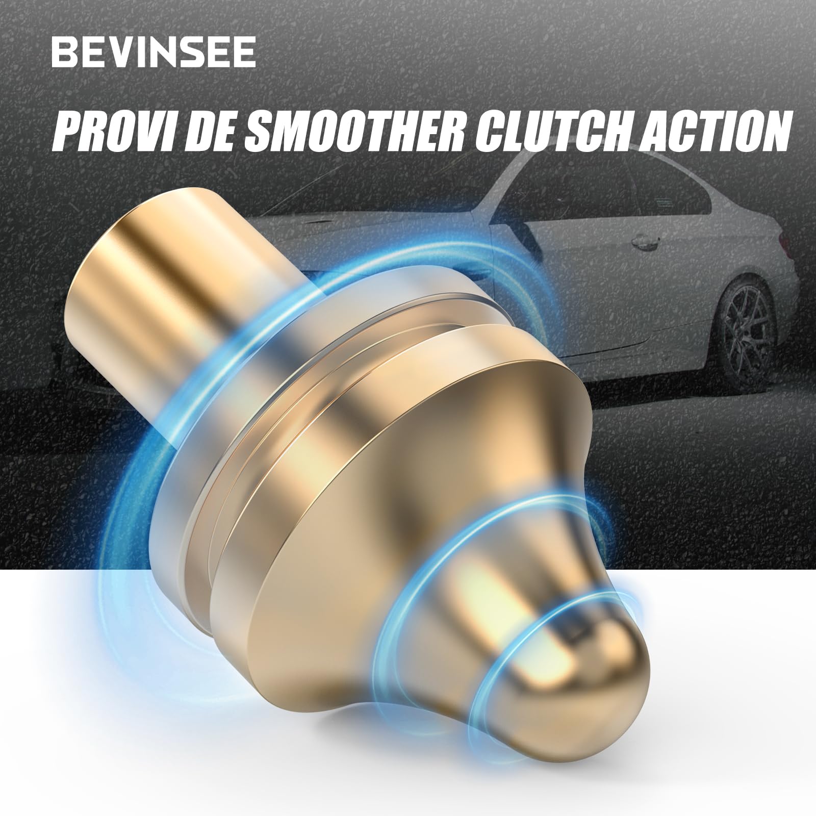 Bevinsee Messing Kupplungsgabel Pivot Kugelstift Compatible with E46 E36 E90 E91 E92 E93 323i 323ci 325i 325ci 325xi 328i 328ci 330i 330ci 330xi M3, Ersatz für 21511223328