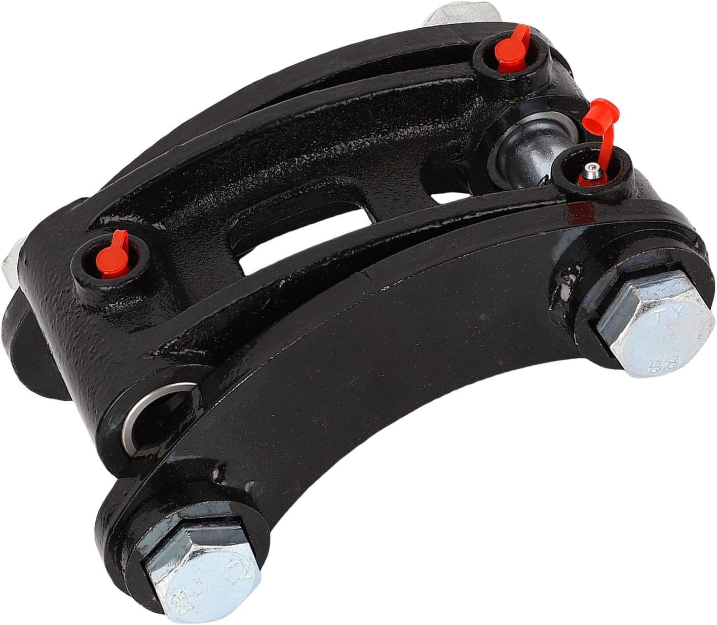 AUNMAS Mini Excavator Quick Coupler, Hitch Attachment for 0.8-2 Ton Small Excavators, with 25mm Hole Diameter and Manganese Steel Construction