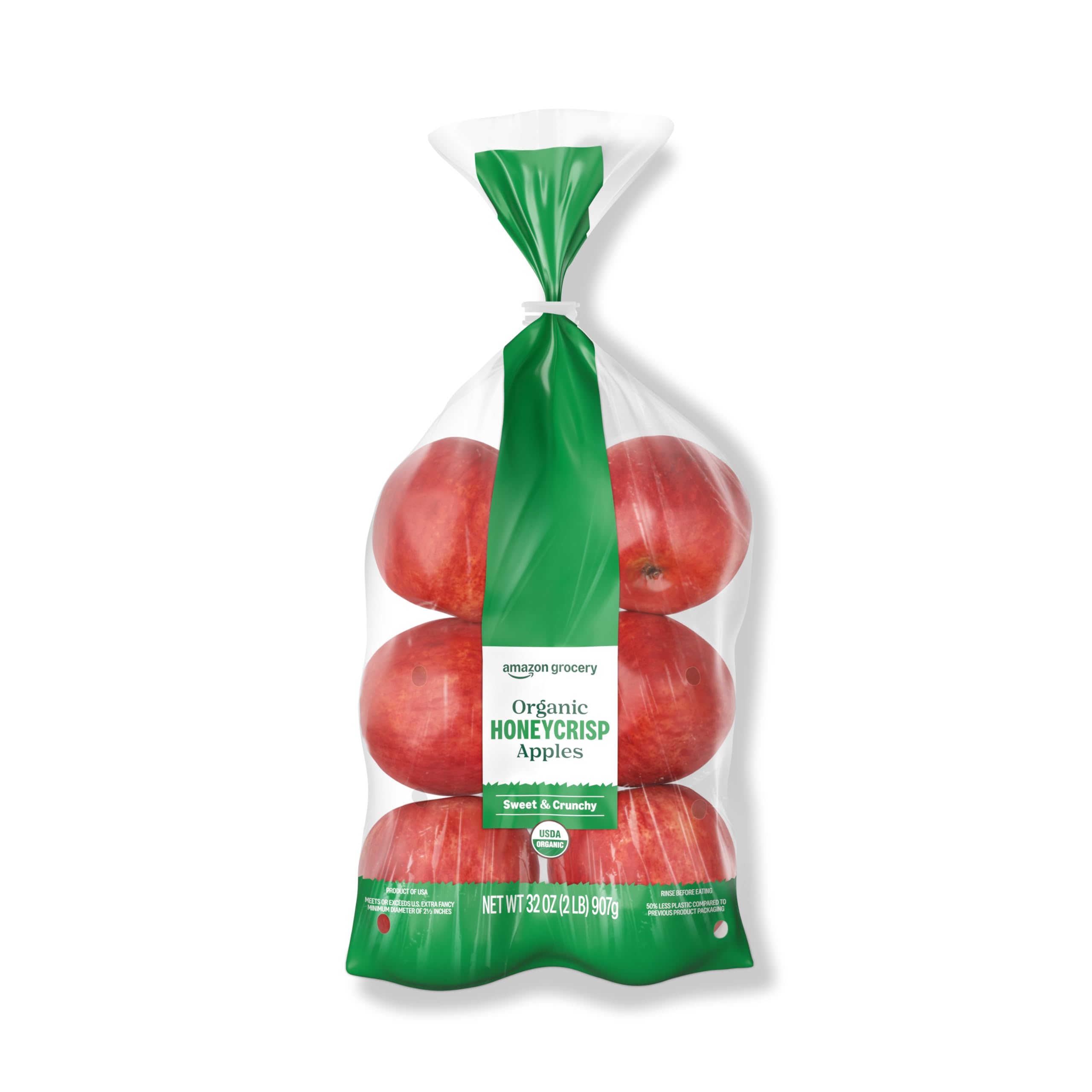 Amazon Grocery Organic Honeycrisp Apples 2 Lb Previously Fresh Brand Packaging May Vary