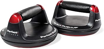 Perfect Fitness V2 Pushup Handles - Black, One Size