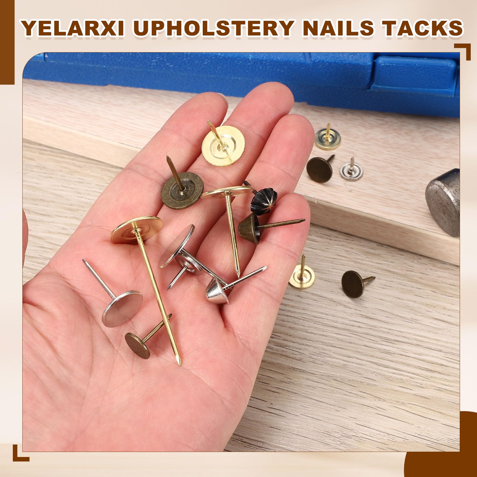 YELARXI Upholstery Nails Tacks - Image 4