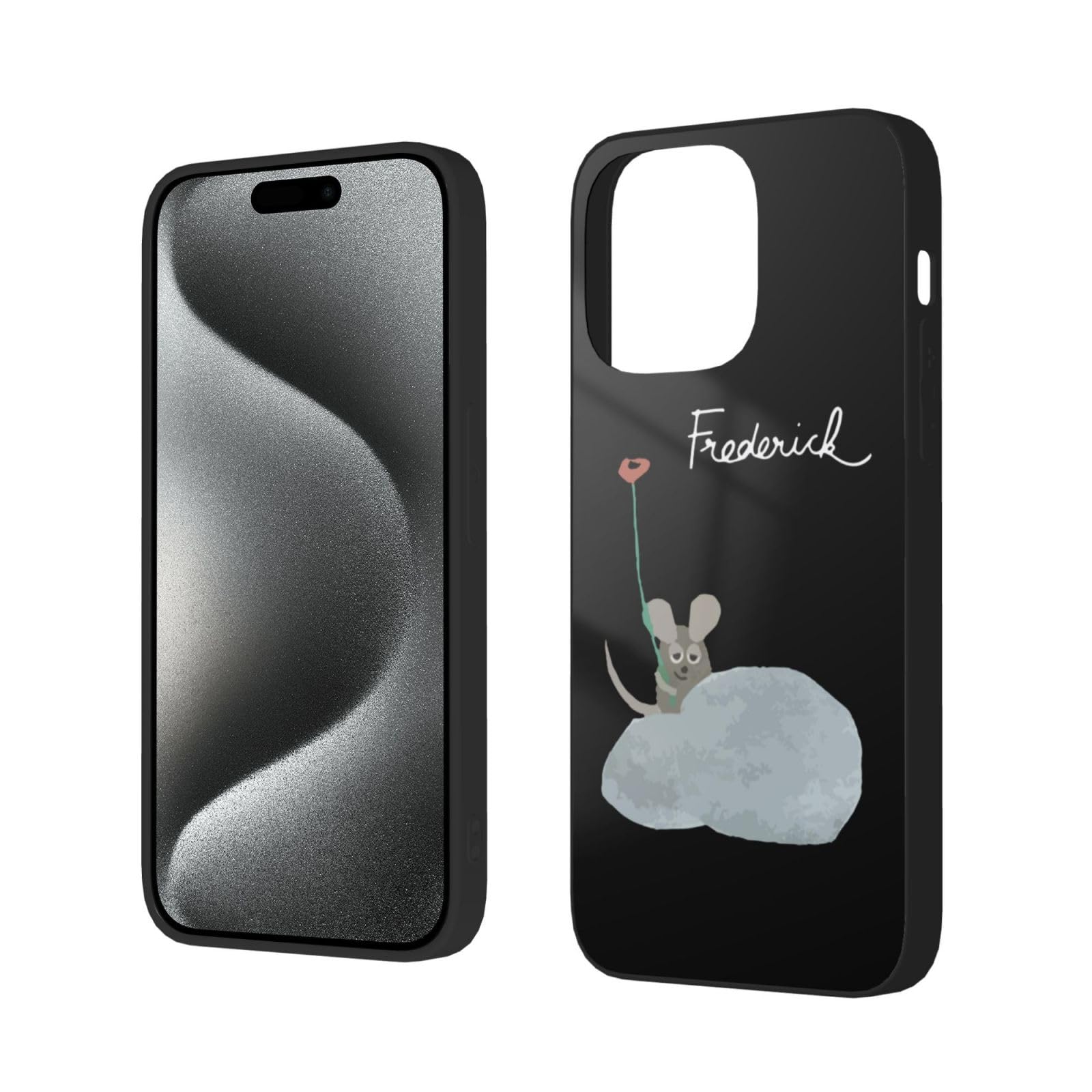 値下げ‼️【LOUVINI】iPhone15pro スマートフォンケース ☆MagSafe対応スマートフォンケース MILO BLACK