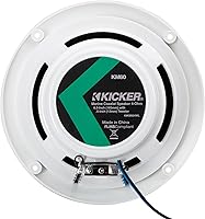 Vista 6 de KICKER 49KM604WL KM 6.5" 4Ω Altavoces Coaxiales Marinos LED Azul - Par