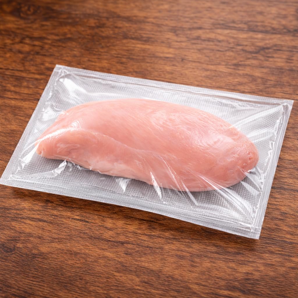 Envases y Más Bolsa De Vacío Gofrada Para Alimentos Compatible Con Máquinas De Envasado Domésticas Sellado Hermético Alta Resistencia Apto Sous Vide Y Conservación Prolongada (150/250 mm 100 Bolsas) — view 4