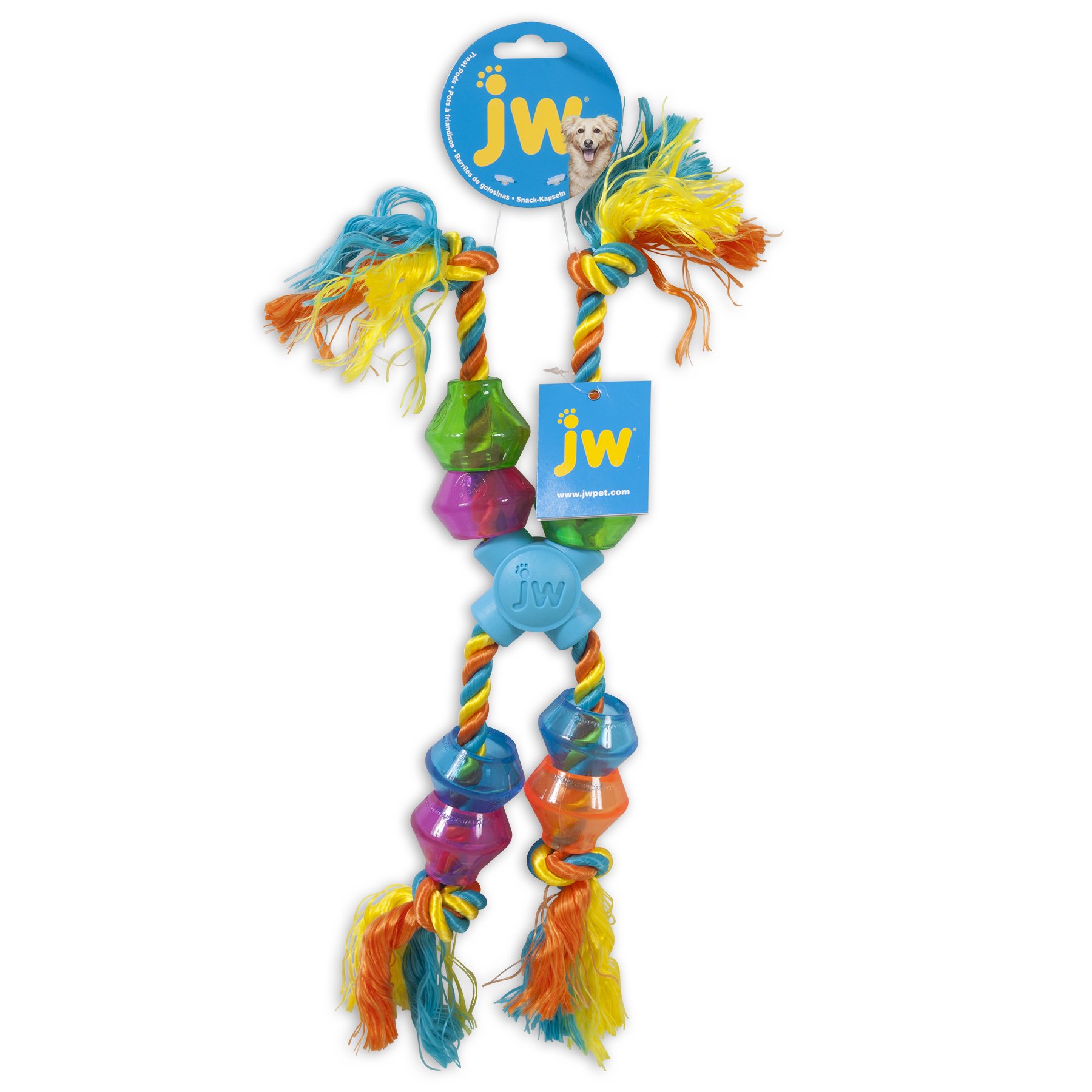 Jw Pet Company X Pod Treat Rope With Squeaker Desertcart INDIA