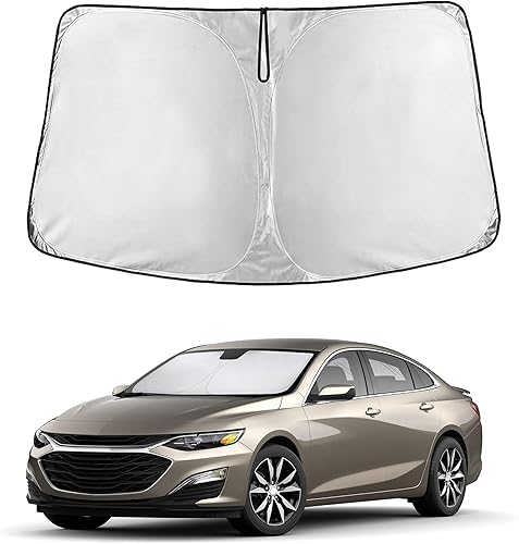 Miniatura 195 de EcoNour Parasol para Subaru Crosstrek 2013-2015 2016 2017, visera solar para parabrisas delantero y ventana, bloqueador de calor UV y protector