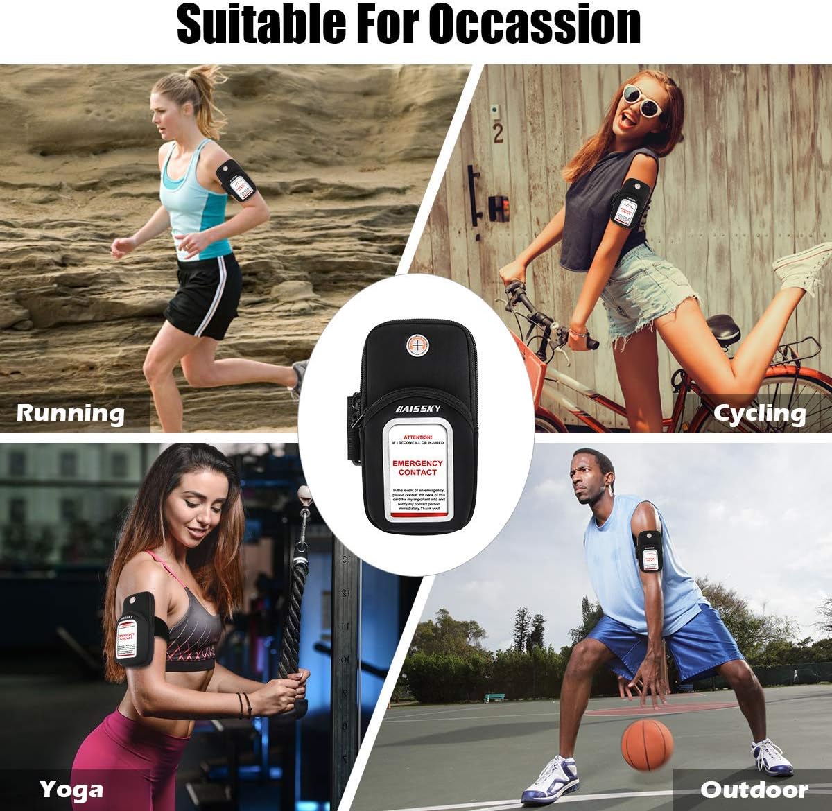 Cell Phone Armband Pouch Running Armband Case for iPhone 13 12 11 Pro Max XS XR X 8 7 Plus Samsung S22 S21 S20 S10 S9 up to 6.9", Running Phone Holder Sports Arm Bands for Fitness Exercise Workouts : Cell Phones & Accessories