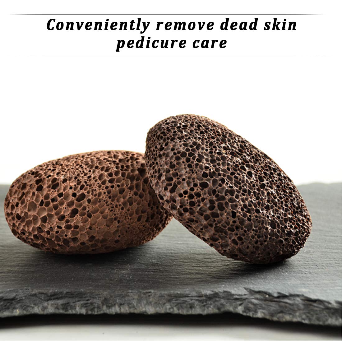 Natural Earth Lava Pumice Stone for Feet Hard Skin Callus Cleaner, Foot Scrubber for Foot Care as Foot Exfoliator, Pedicure Tools for Foot Scrub (One Pack) : Beauty & Personal Care