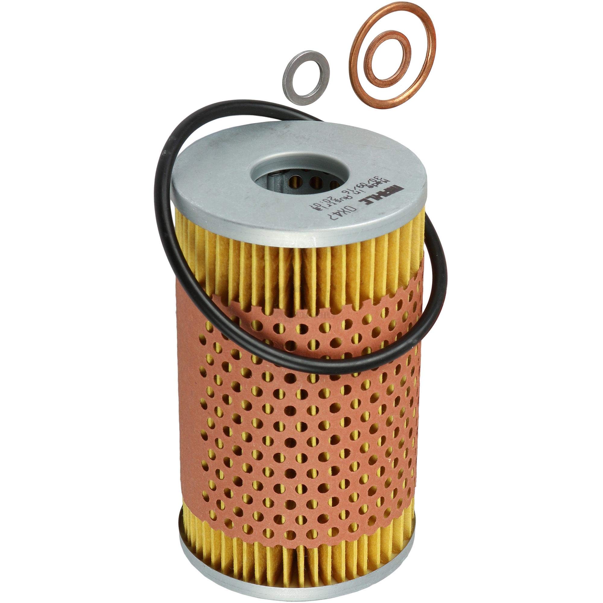 Paquete de inspección Kit de mantenimiento con filtro de aceite OX 47D, filtro de aire LX 228, filtro de combustible KX 35, tornillo de cierre