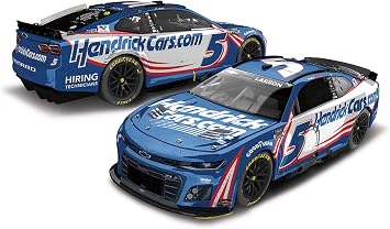 Lionel Racing NASCAR Authentics Kyle Larson No.5 Kansas Speedway Win 164 Scale HT Diecast Car with Trinket