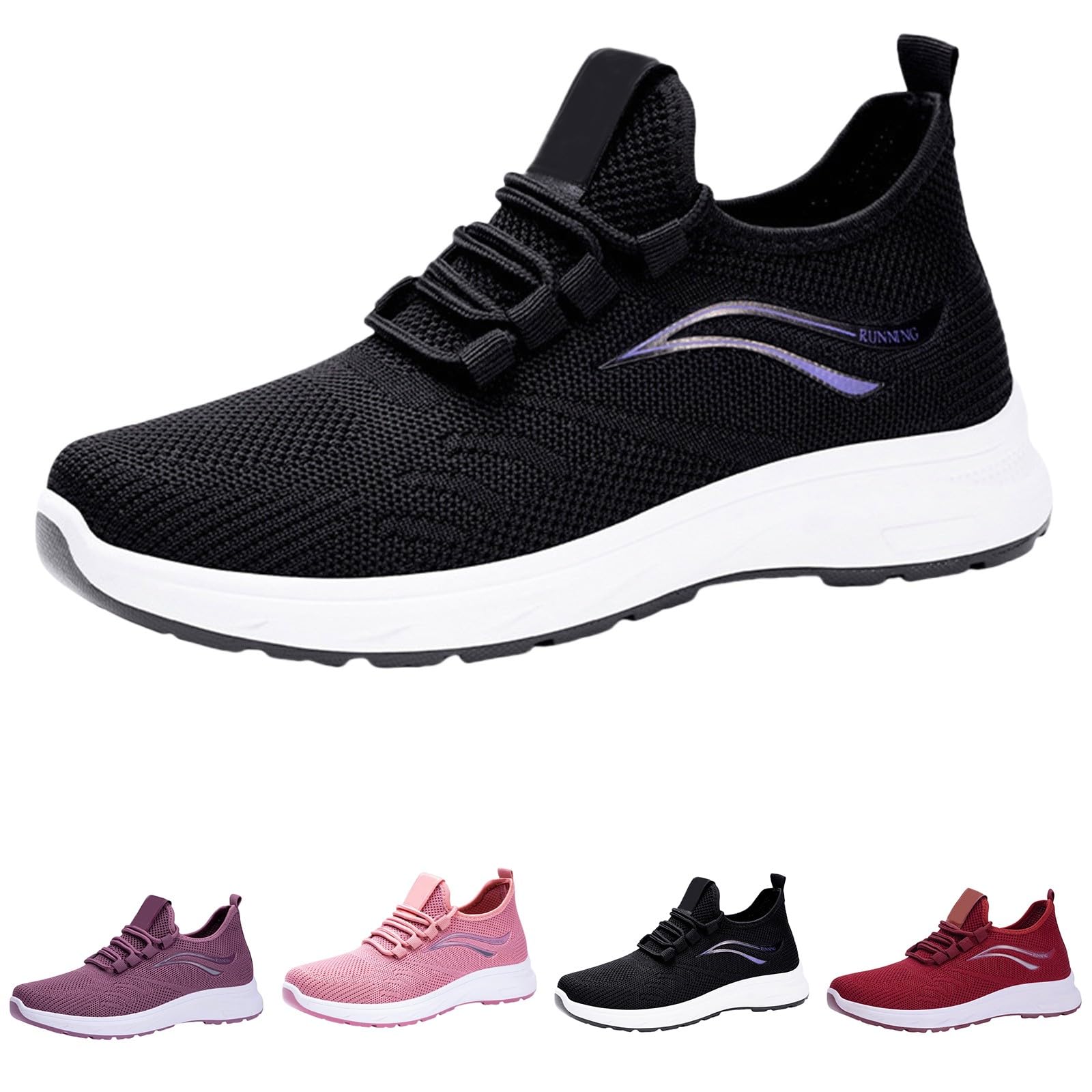 Elevate Running Shoes Women's Trainers Men's Trainers Gym Jogging Shoes Sports Shoes Breathable Trainers Lightweight Orthopaedic Elevator Shoe Outdoor Running Shoes Size 35-44