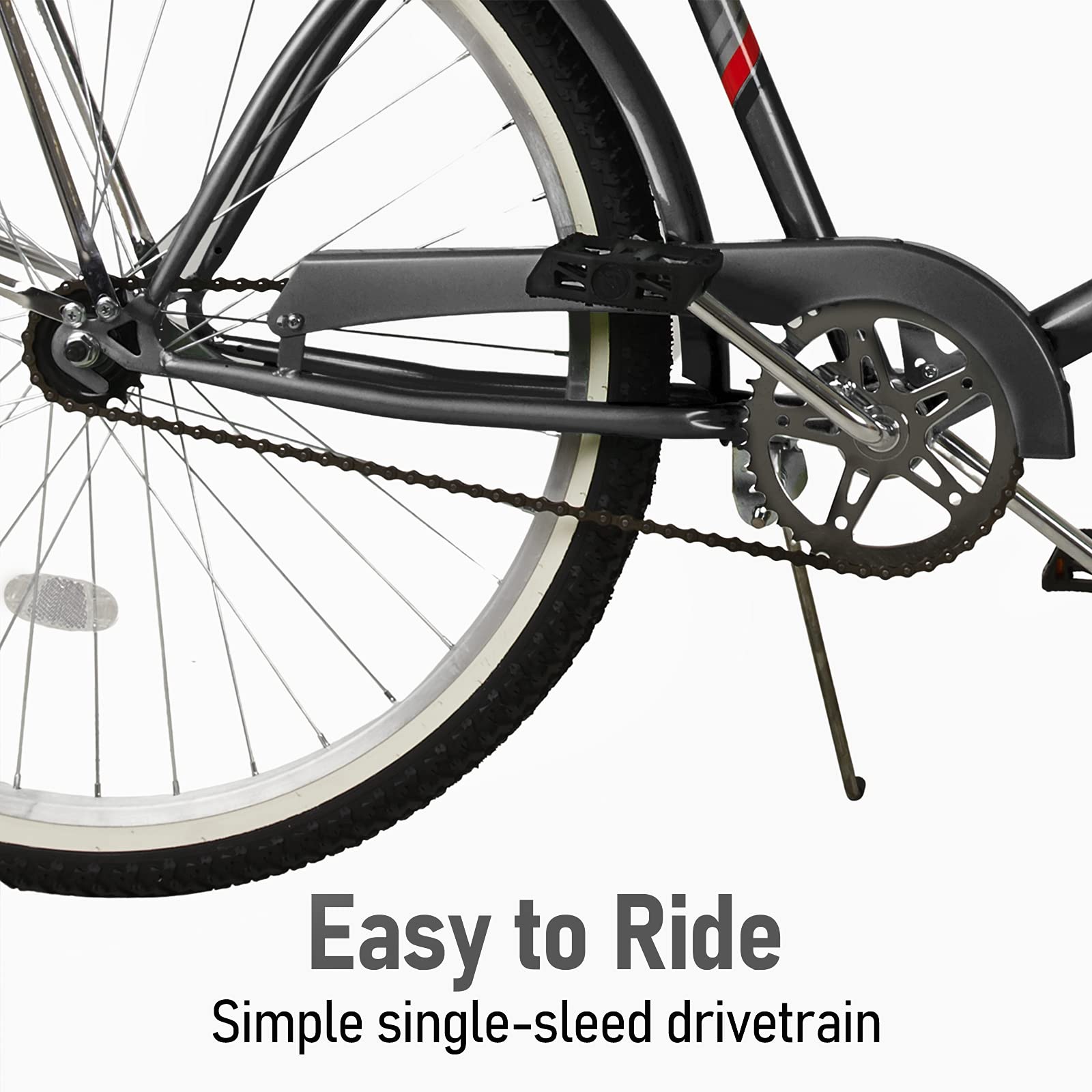 Buy hosote Beach Cruiser Bike for Men and Women, Featuring RetroStyled