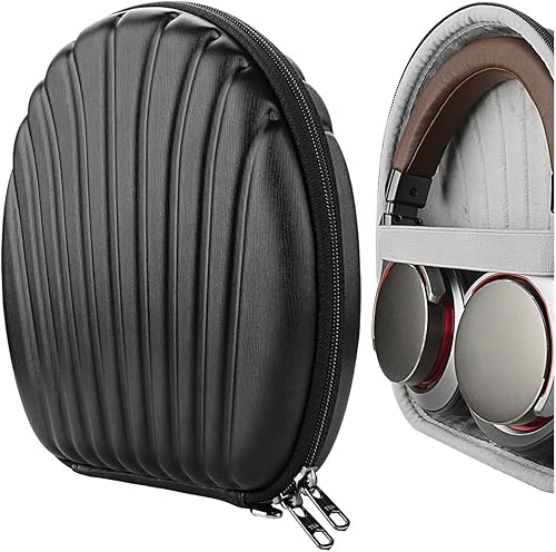 Geekria Shield - Funda para auriculares compatible con Audio-Technica ATH-MSR7, ATH-ANC700BT, ATH-SR50BT, funda rígida de repuesto para viajes,