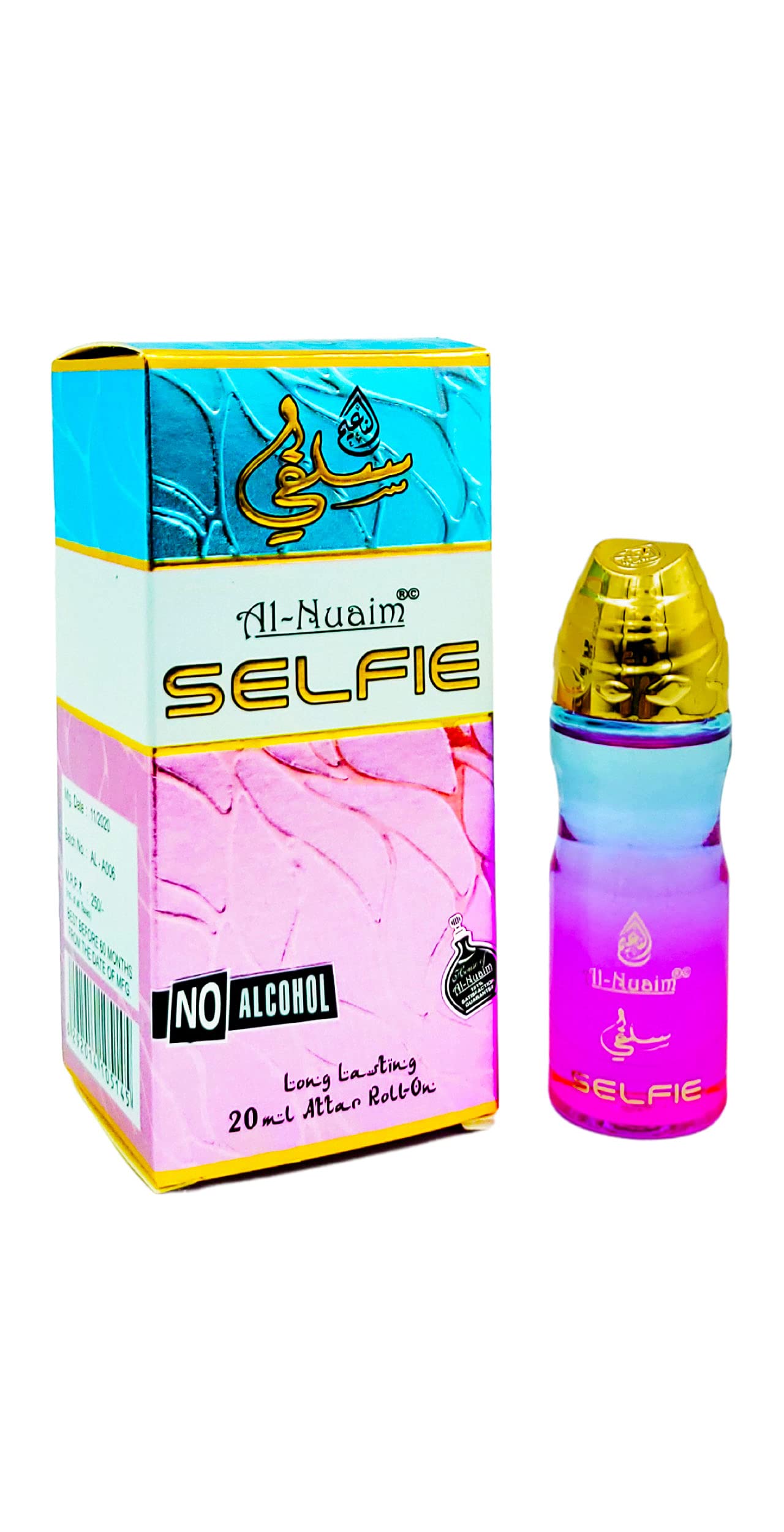 AL-NUAIM Eco series | Selfie | Alcohol Free | Attar Roll On | - 20ml-image-19