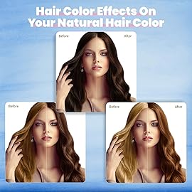 IIIMEIDU MEIDU Dark Brown Hair Dye Shampoo 3 in 1, Instant Hair Color Shampoo for Women Men, Herbal Ingredients Coloring in Minutes 500ML