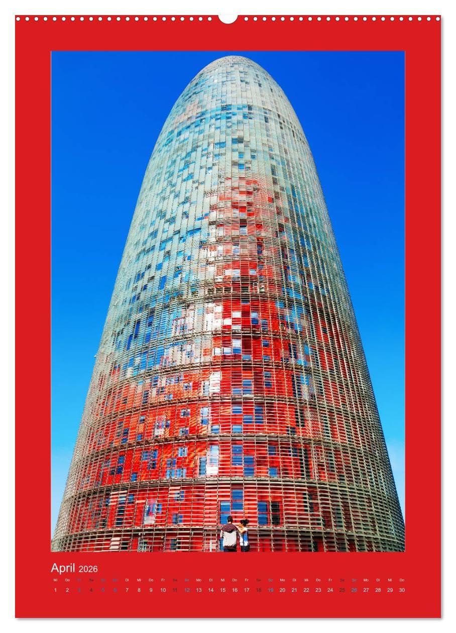 High-Tech-Architektur (hochwertiger Premium Wandkalender 2026 DIN A2 hoch), Kunstdruck in Hochglanz: Bildersammlung von Beispielen der High-Tech-Architektur (CALVENDO Orte)