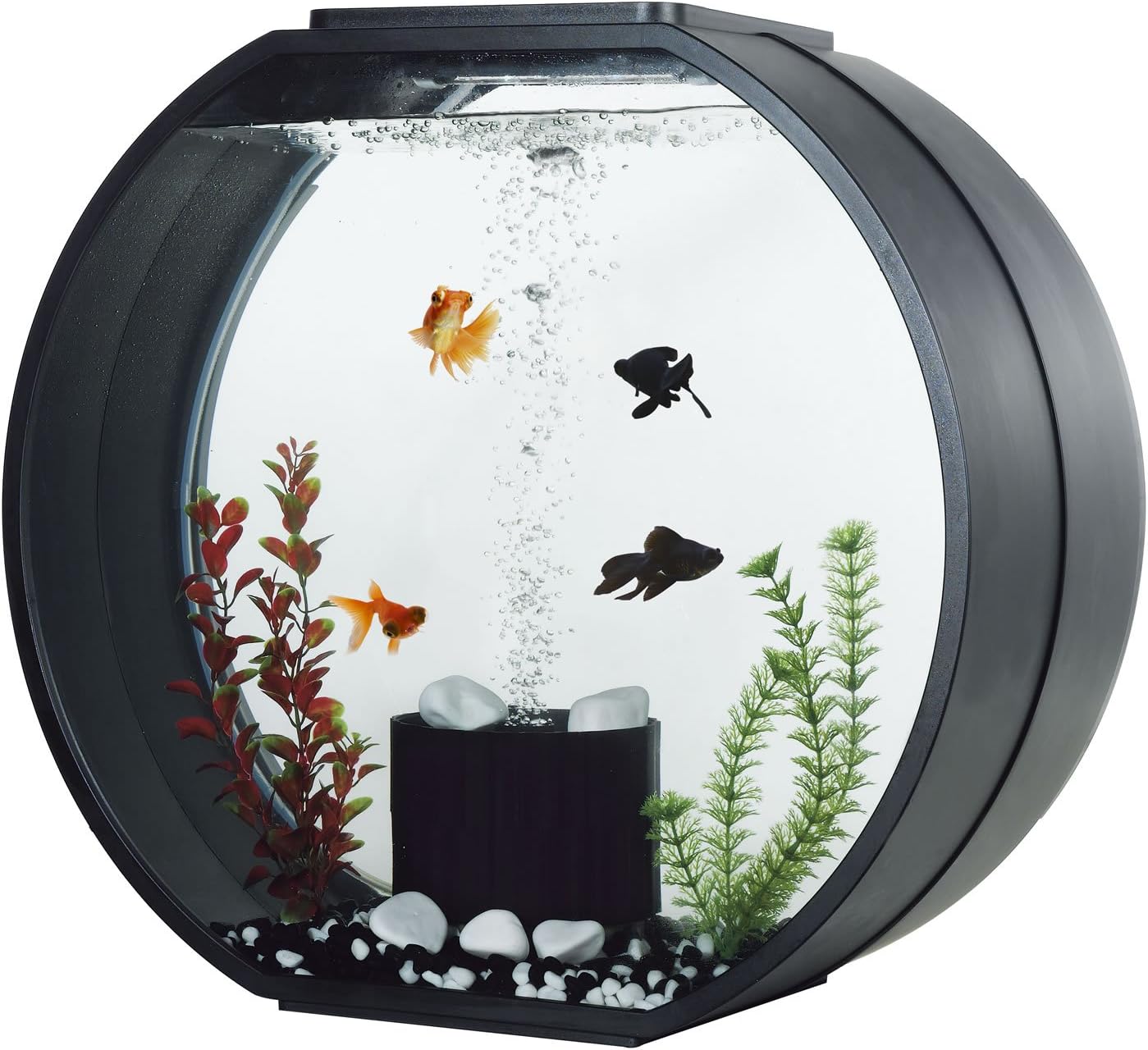 Fish R Fun Deco Tank, 54 Litre, Black