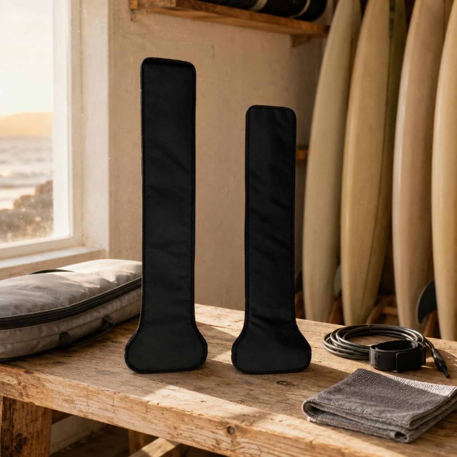 Qianly Hydrofoil in Fibra di Carbonio Borsa Custodia Sacca Zainetto Valigia Protezione Nylon Imbottita con Accesso Rapido Adatta a Spostamenti E Banchina, Borsa per Montante 75