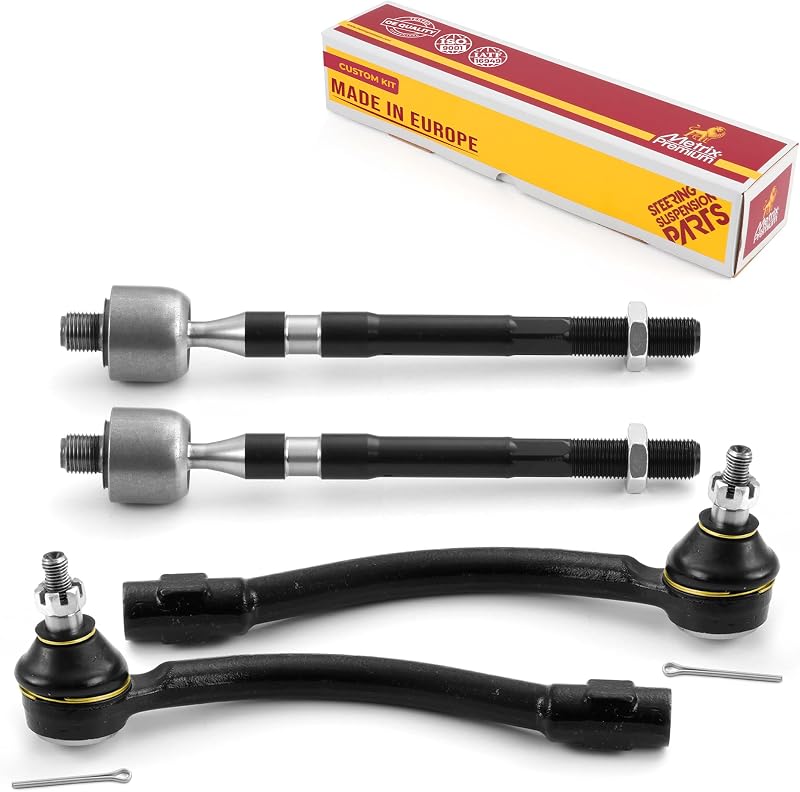 Kit de terminais de direção internos e externos METRIX PREMIUM CHASSIS PARTS para Hyundai Elantra GT – 4 peças