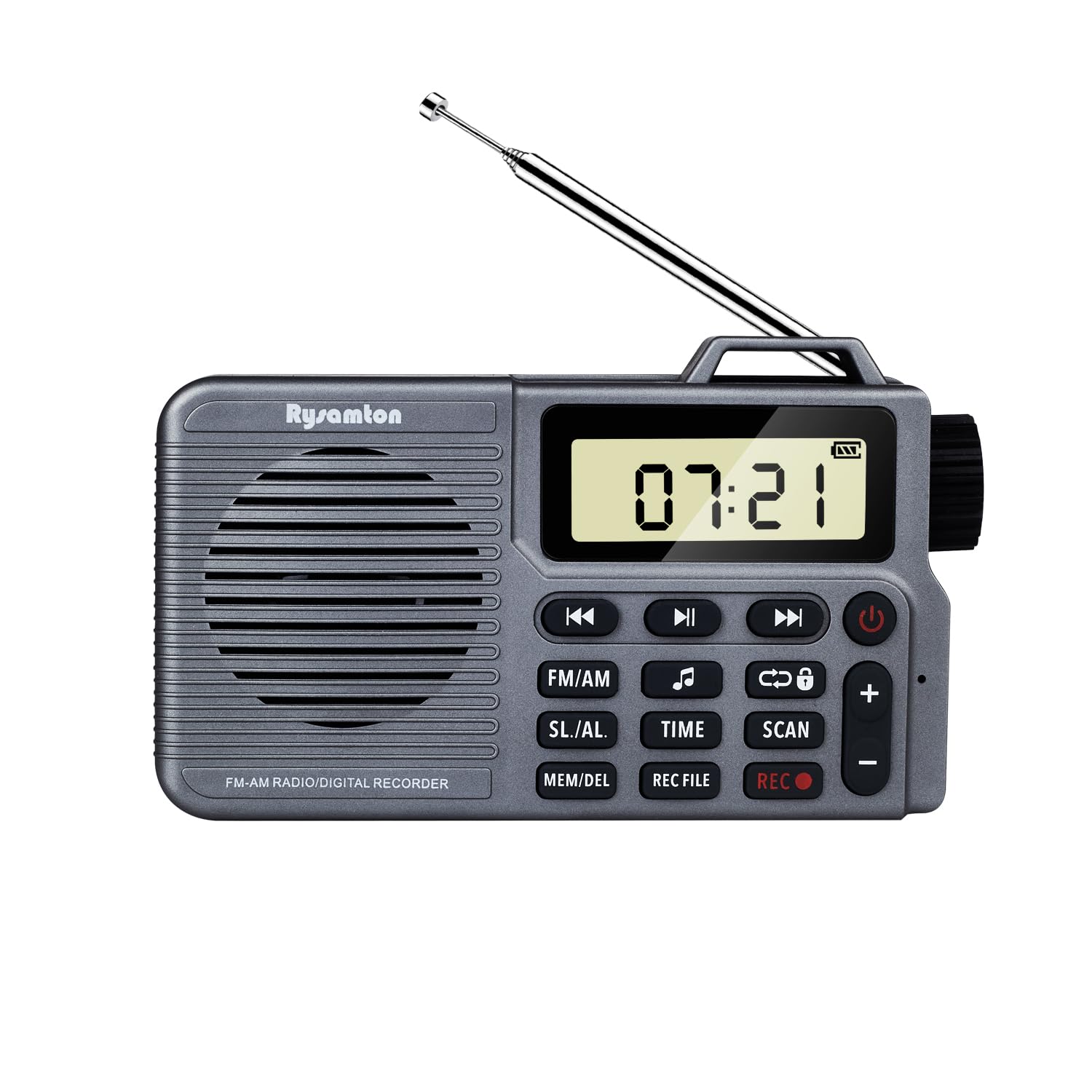 Amazon.co.jp: YOREK AM/FM 高感度受信ポータブル録音ラジオ
