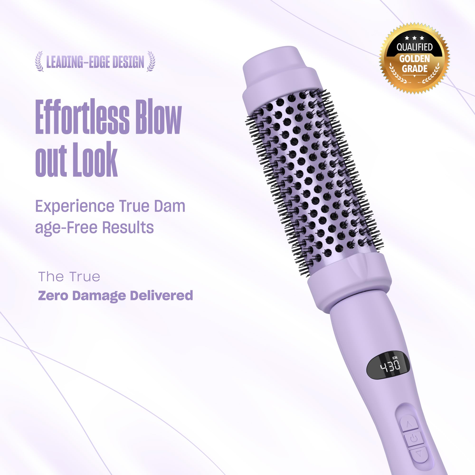 BeKind Twist Pro 1.5-Inch Ionic Heated Thermal Brush