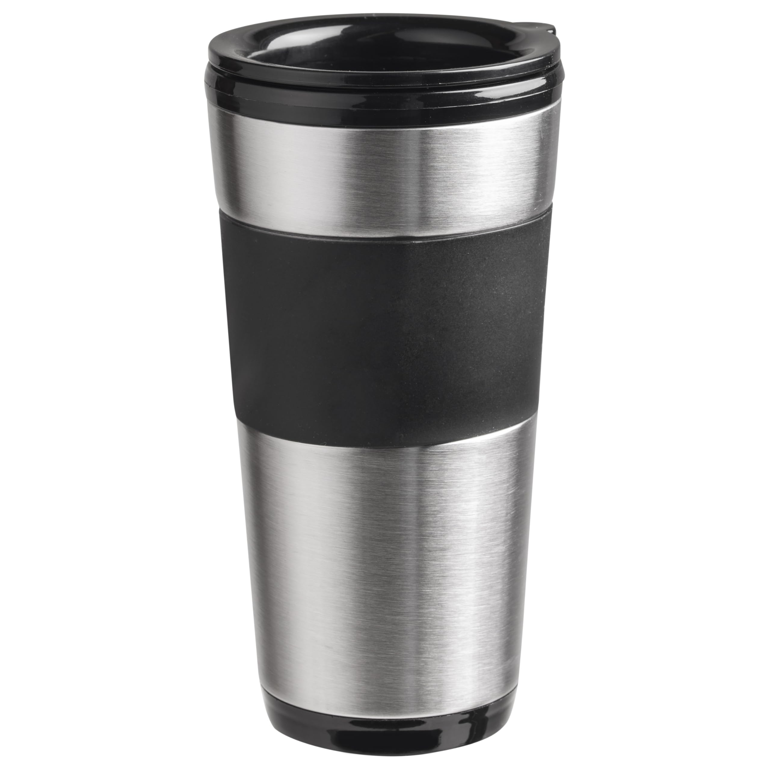 Bestron Cafetière avec tasse isotherme, Machine à café 750 W, Argent