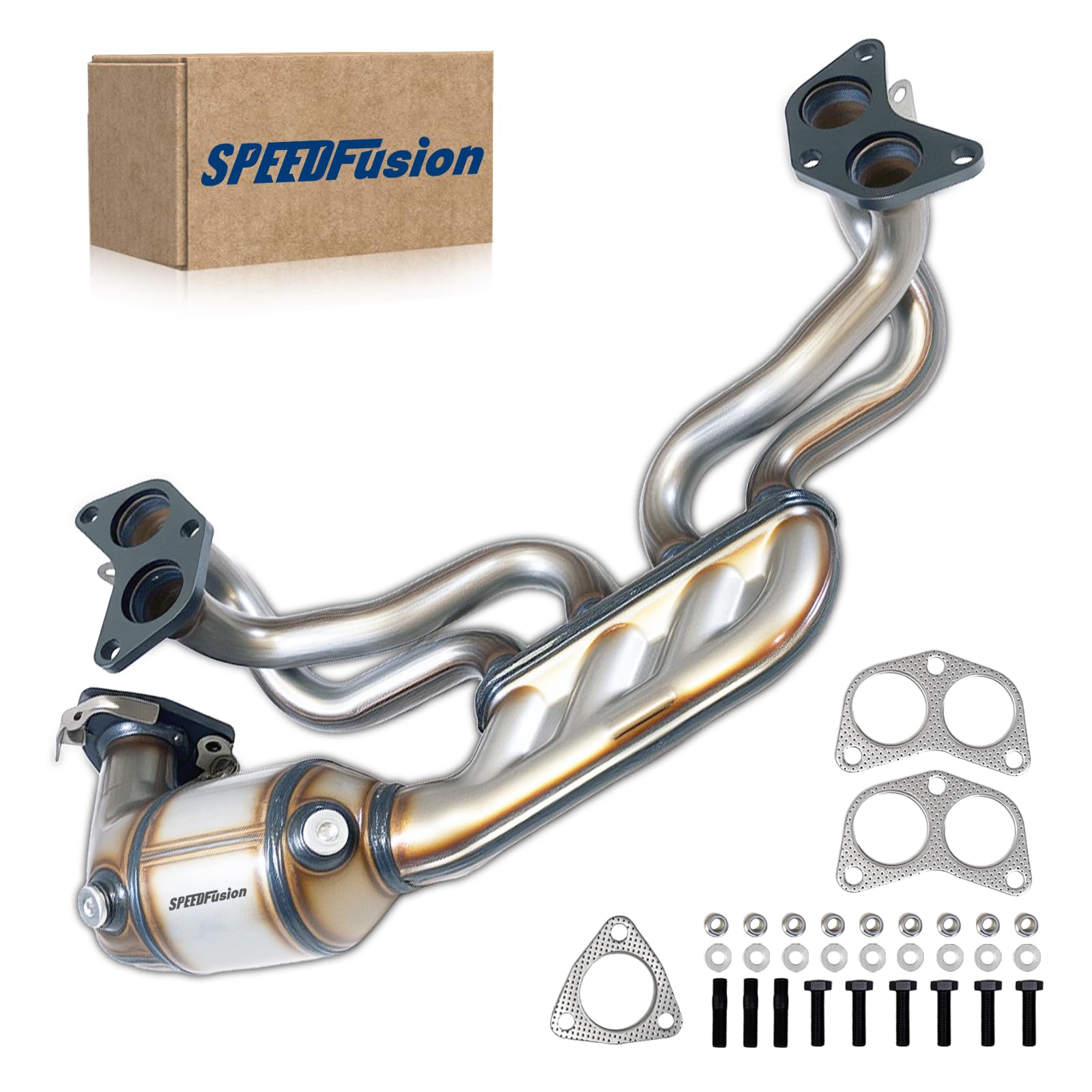 Catalytic Converter Compatible with 2011-2016 Forester, 2013-2014 Outback/Legacy 2.5L H4, 2012-2016 Impreza 2.0L H4 Catalytic Convertor Replacement 16689 (EPA Compliant)