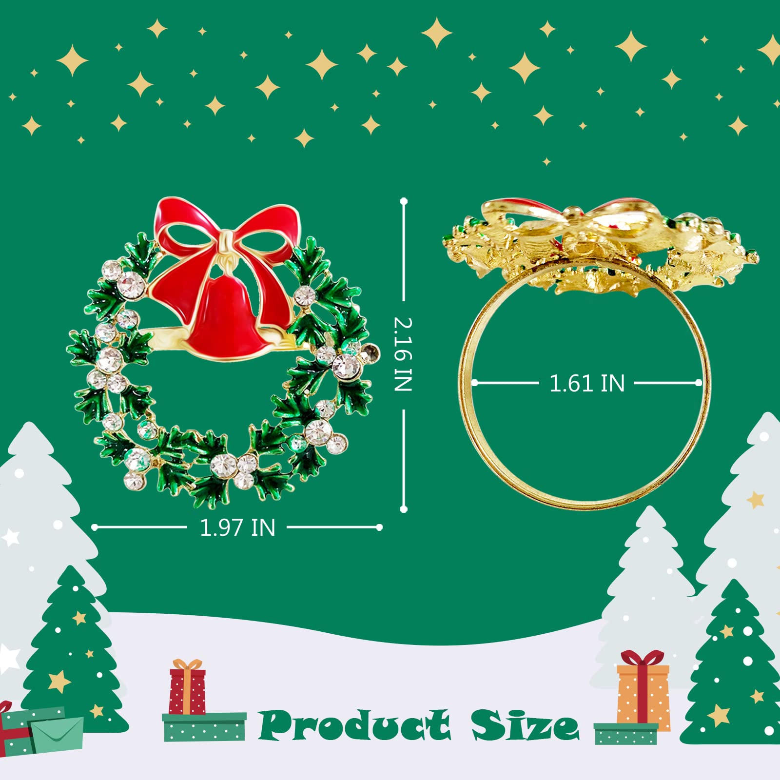 12 Serviettenringe Mit Perlen - Weiße Tischdeko Für Hochzeit & Feiern