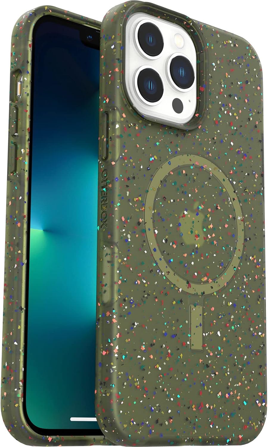 OtterBox - Ultra-Slim iPhone 13 Pro Max Core Series Phone Case with MagSafe - Shockproof, Drop Proof, Protective Case (Mint Mojito)
