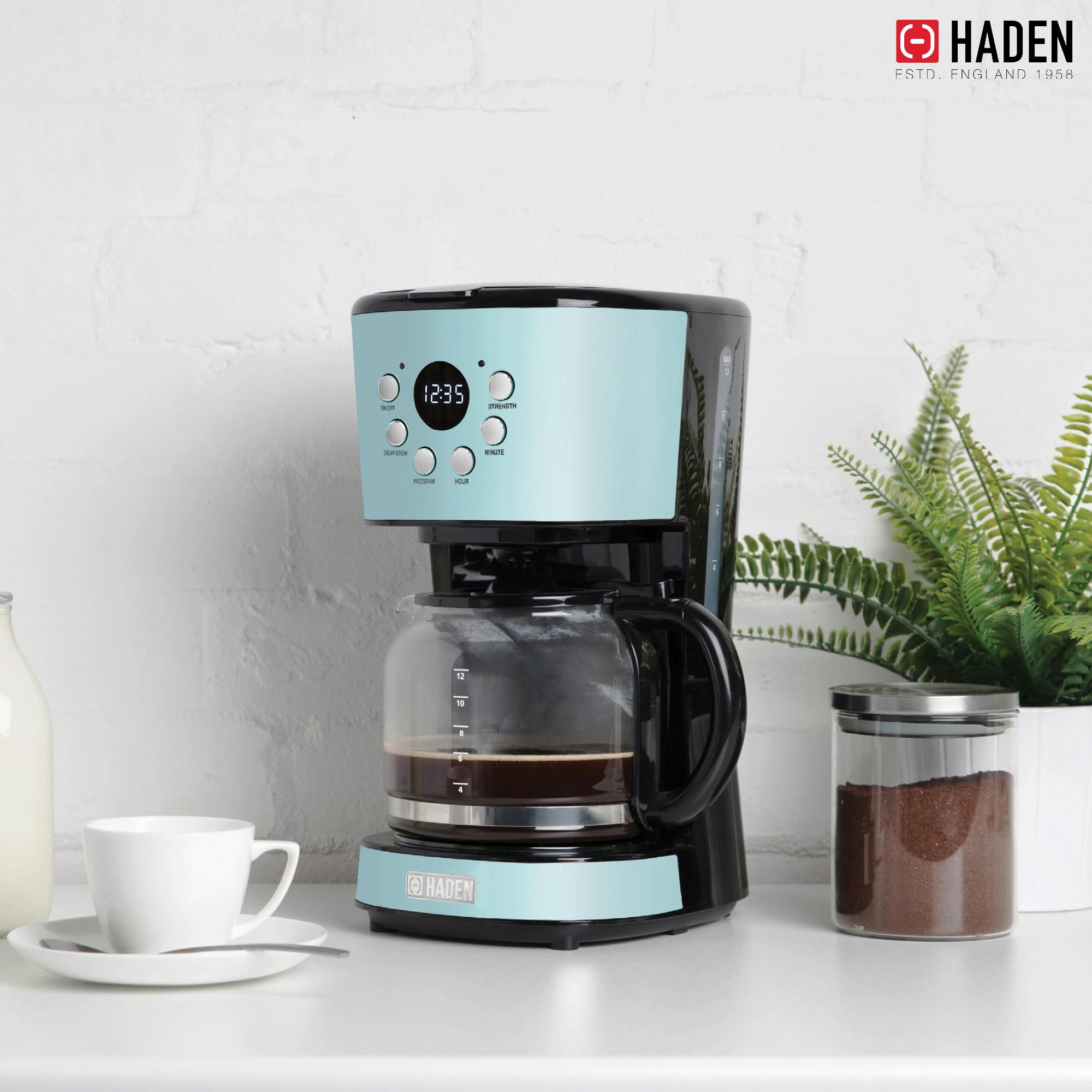 HADEN Heritage Kaffemaschine 1.8 L (Turquoise)