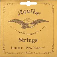 Aquila Corde armoniche New Nylgut, Ukulele, Soprano Regular Ukulele Cordas