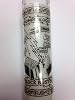 Block BusterBlock Breaker 7 Day Unscented White Candle in Glass Rompe Bloque