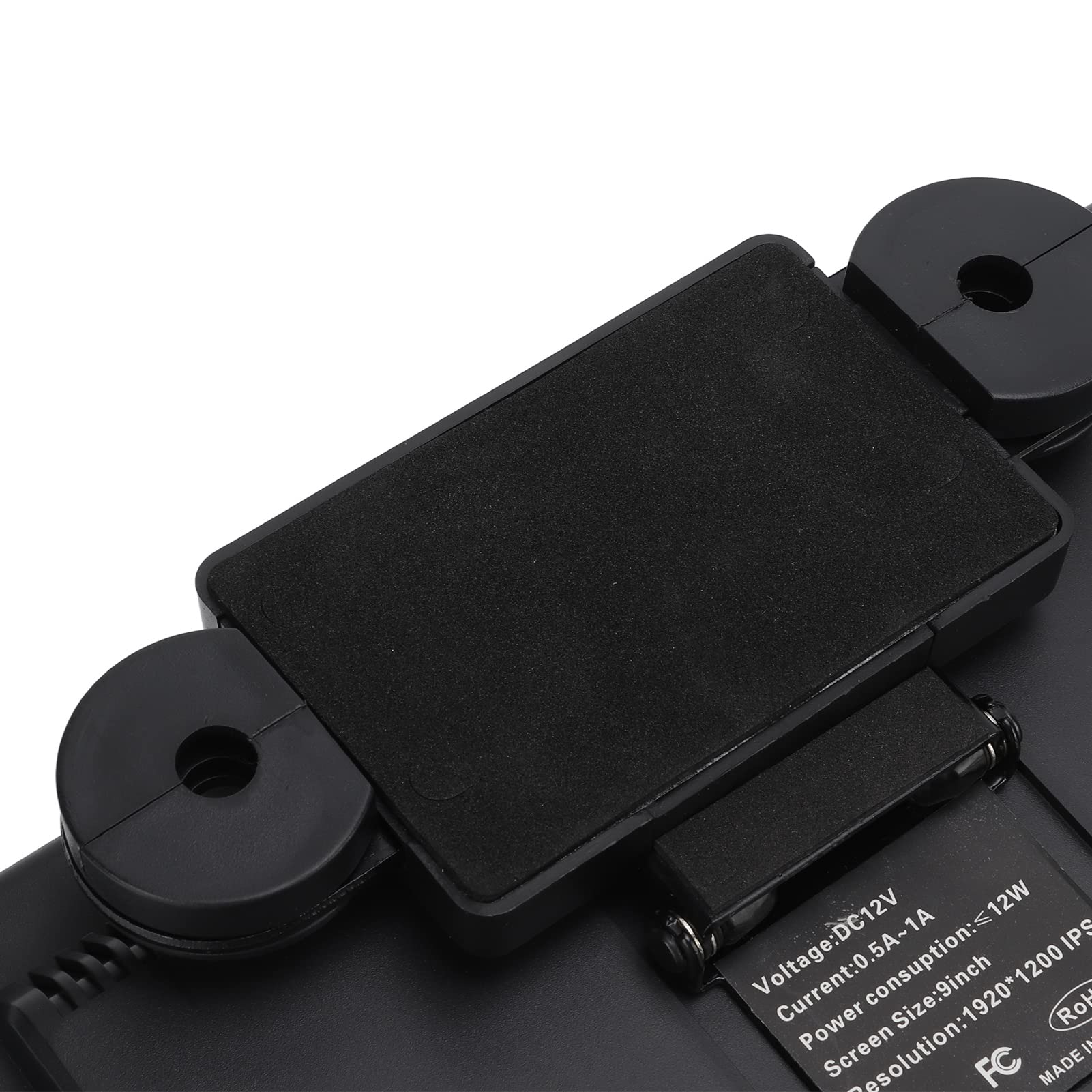 Reproductor de DVD para Coche Dual de 9 Pulgadas, Reproductor de CD Portátil para Reposacabezas, Lector de Tarjetas USB/SD, Pantalla Táctil HD 1920 X 1200 Compatible con Bluetooth 2G Ram 16G ROM, Repr