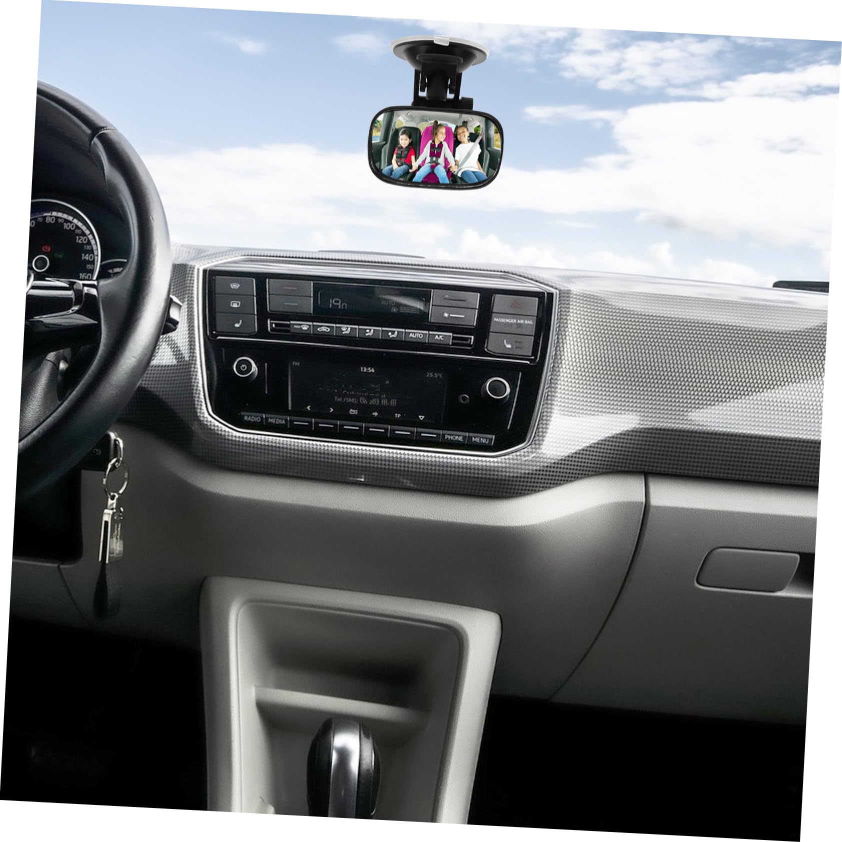 5 Piezas Espejo Retrovisor Para Niños Asiento De Bebe Espejo Retrovisor Para Bebe Coche Para De Coche Para Para El Plastico