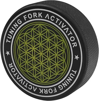 Tuning Fork Activator, Creates Minimal Noise and a Sustained Tone, Rubber Tuning Fork Activator