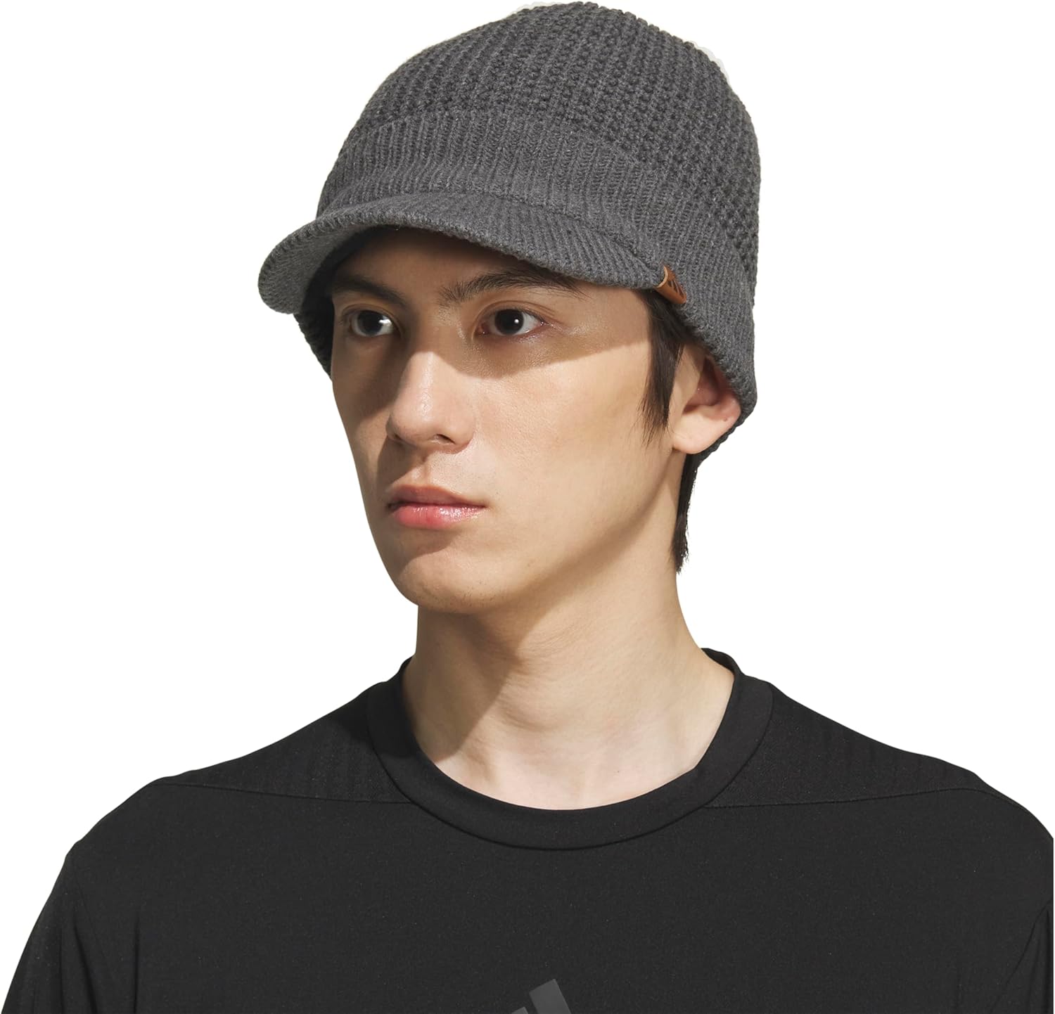 adidas Men's Griggs Brimmer Beanie with Brim – Standard Fit Winter Hat - Image 5